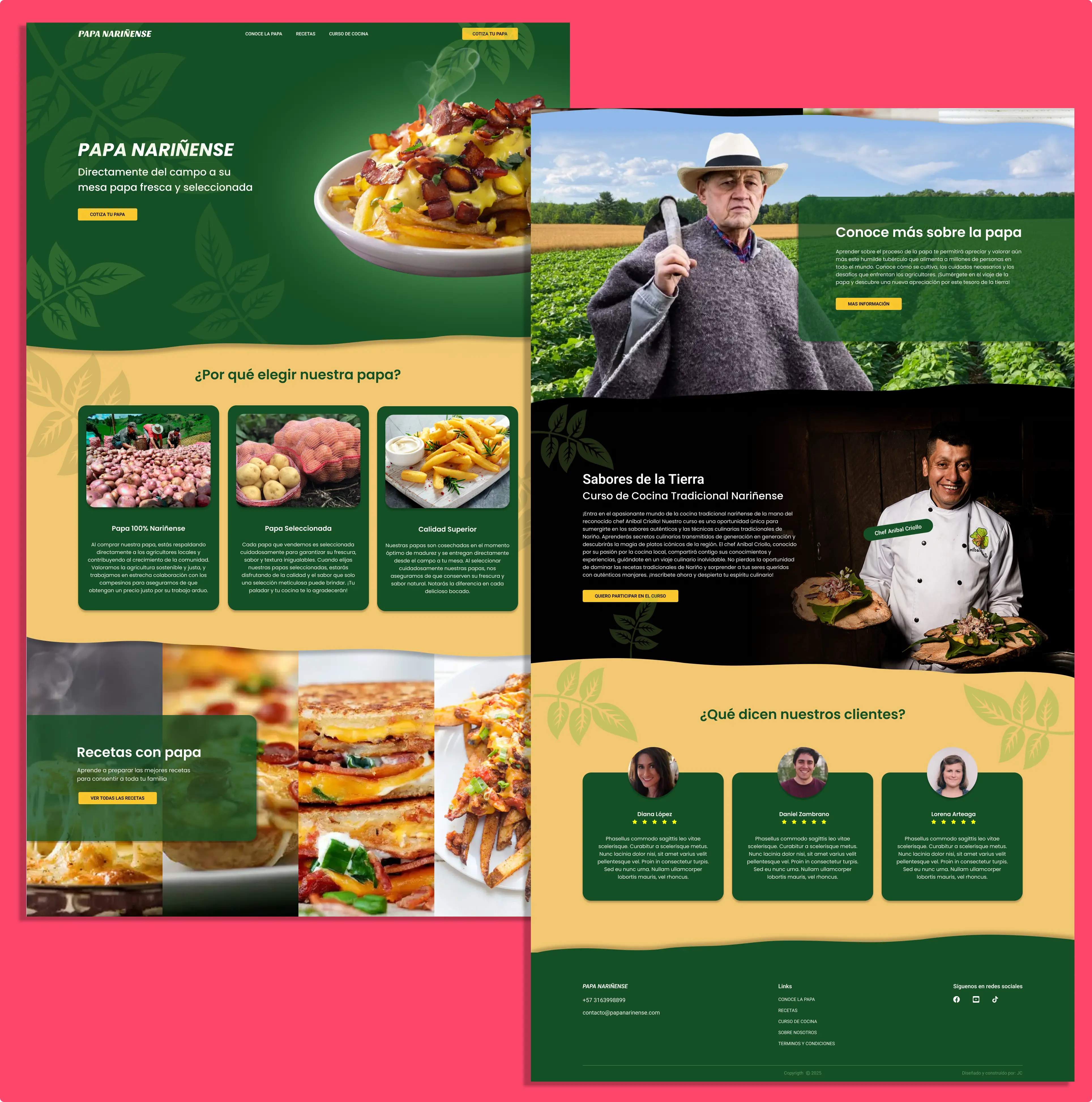 Landing Page Full Vista